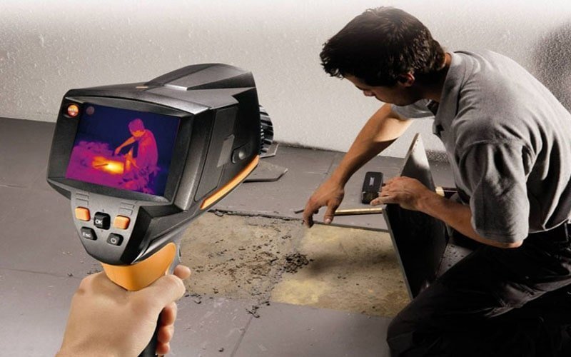 Su kaçağı tespiti - Profesyonel teknisyen çalışması